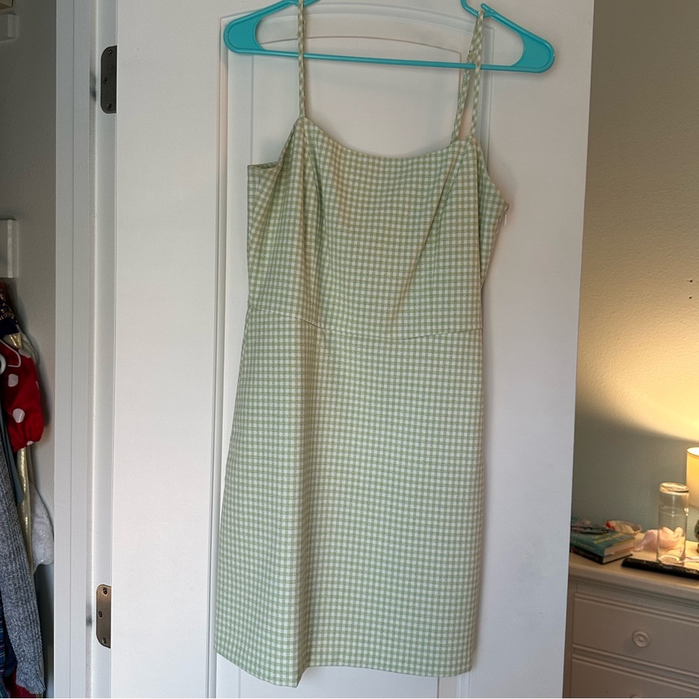 gingham wilfred dress